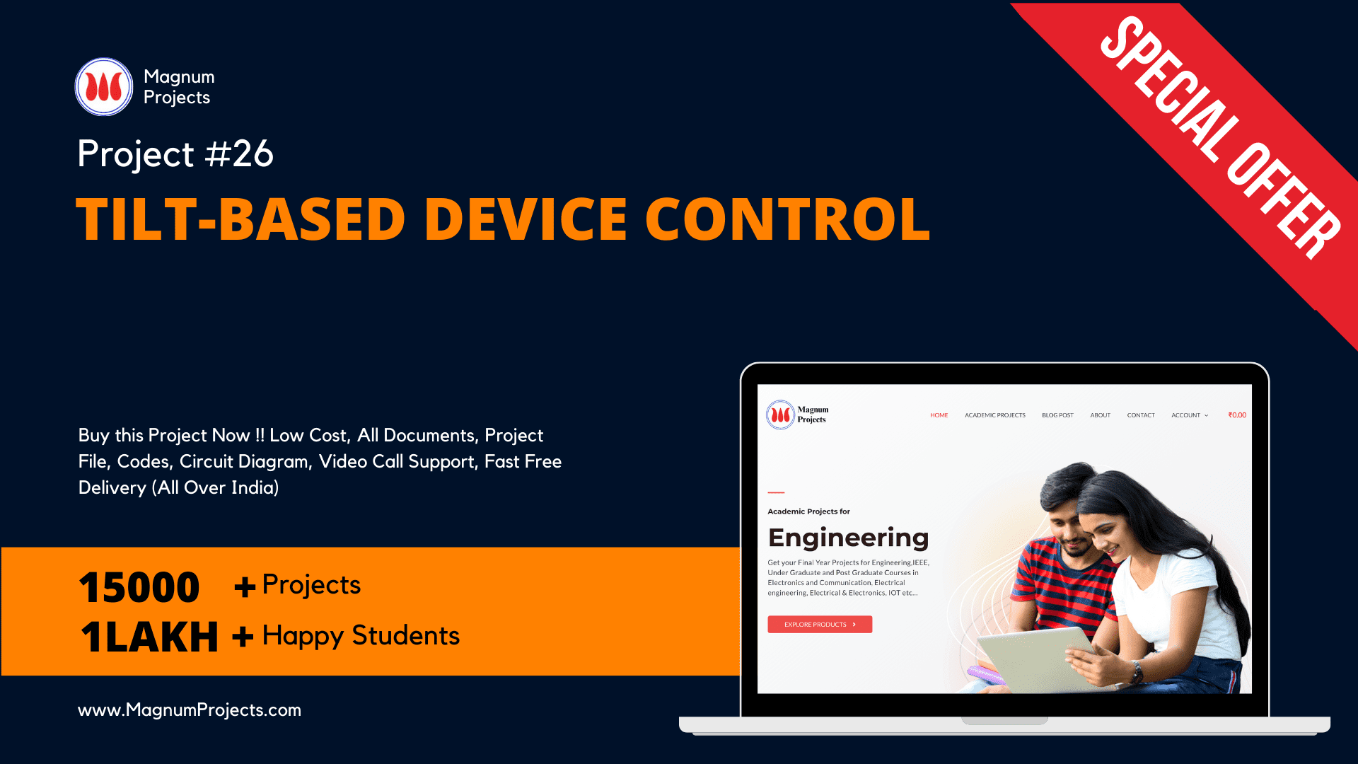 Tilt Based Device Control Projects For Final Year Engineering Students ...