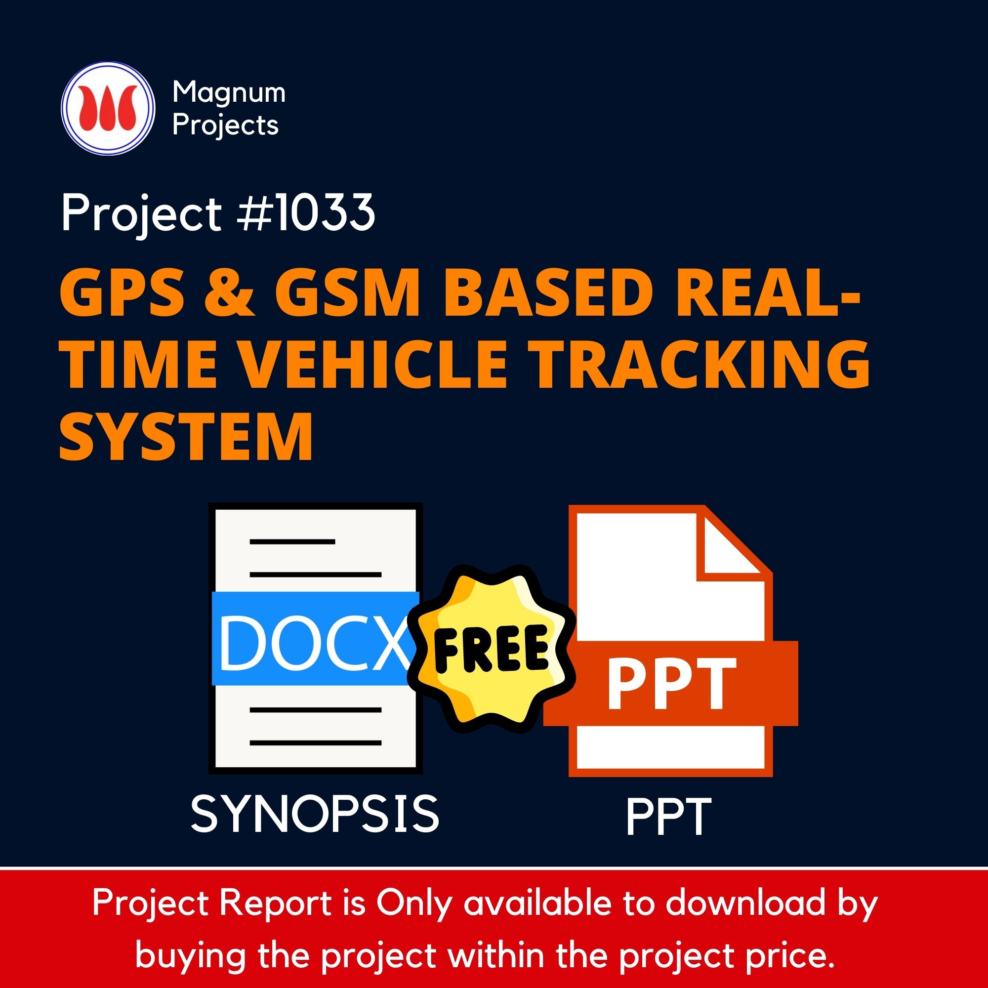 GPS & GSM Based RealTime Vehicle Tracking System Project Synopsis And